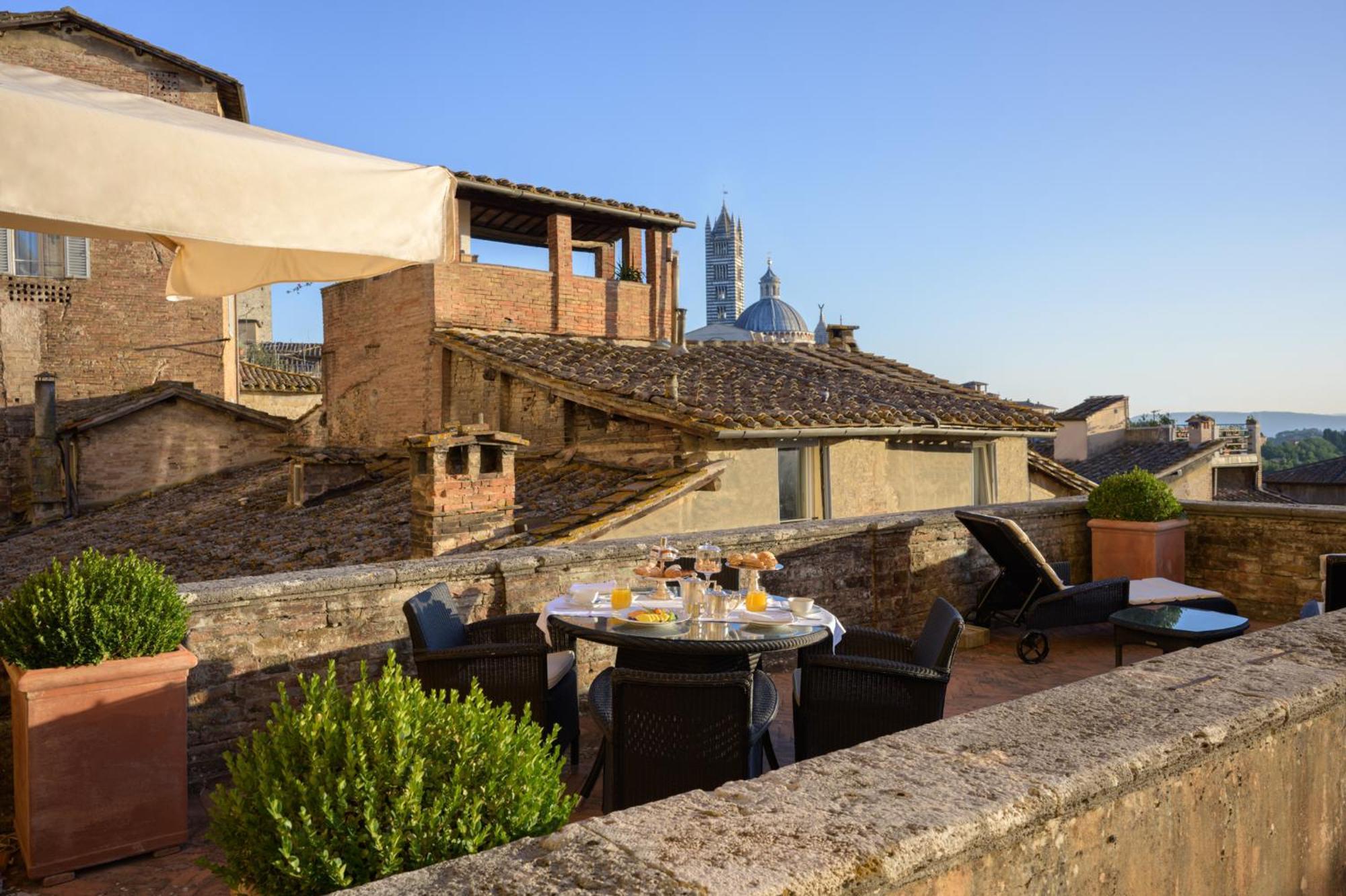 Grand Hotel Continental Siena - Starhotels Collezione Eksteriør billede